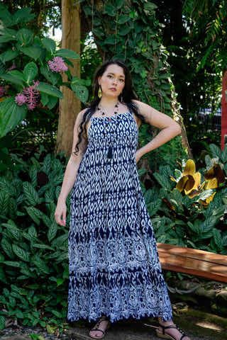 Dante Maxi Dress - Navy