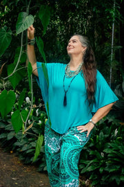 Freya Pants - Fruity Teal - zaphire_kuranda