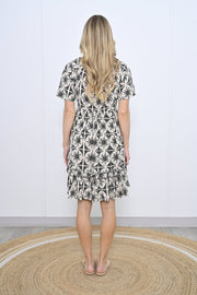 Amara Short Dress - Sunburst - zaphire_kuranda