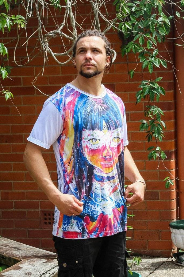 Alternate T Shirt in Tribal White