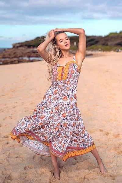 Chiara Midi Dress - zaphire_kuranda