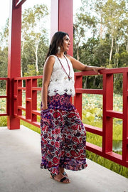 Passport Pants in Paisley Purple