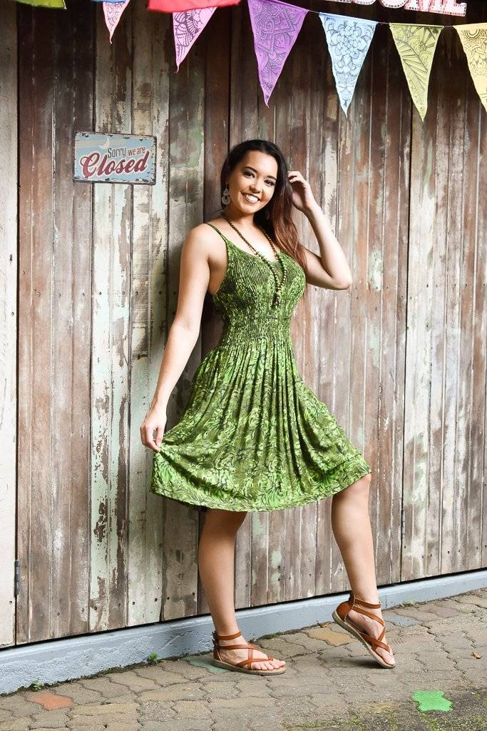 Bohemian Dress | Zest Swirl Green zaphire_kuranda Bohemian Dress | Zest Swirl Green zaphire_kuranda