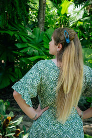 Cosmopolitan Short Dress - Green Star Diamond