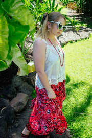 Shamrock Top - White