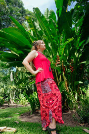 Passport Pants - Blessings Red