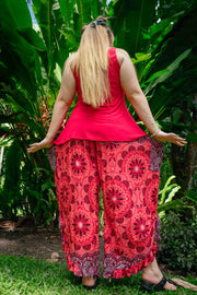 Passport Pants - Blessings Red