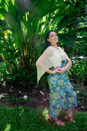 Rhee Scarf Top - Cream - zaphire_kuranda