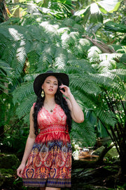 Gem Short Dress - Sweets Red