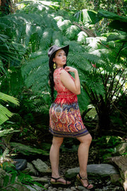 Gem Short Dress - Sweets Red