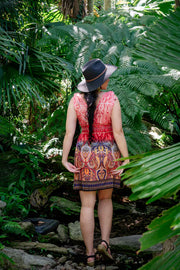 Gem Short Dress - Sweets Red