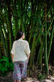Samsara Cardigan Top - Cream - zaphire_kuranda