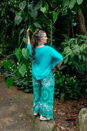 Tally Top - Sea Green