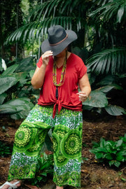 Freya Pants - Fruity Lime