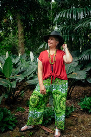 Freya Pants - Fruity Lime