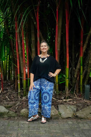 Freya Pants - Fruity Dark Blue