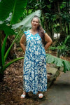Divinity Pantsuit in Zulu Blue