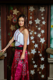 Karmic Skirt - Dancer Red