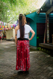 Karmic Skirt - Dancer Red