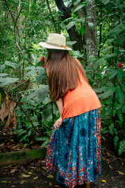 Karmic Skirt - Dancer Green