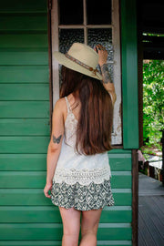 Bindy Shorts - Cream Treasure