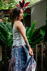 Karmic Skirt - Dancer White