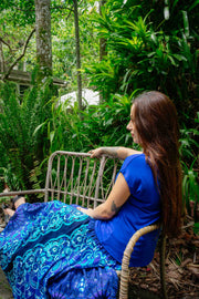 Karmic Skirt - Dancer Blue