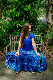 Karmic Skirt - Dancer Blue