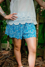 Bindy Shorts - Blue Renaissance