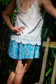 Bindy Shorts - Blue Renaissance