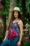 Corvinia Top - Flirt Coral - zaphire_kuranda