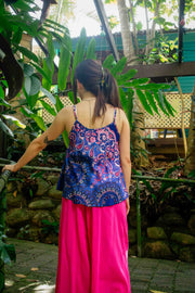Corvinia Top - Flirt Dark Blue - zaphire_kuranda