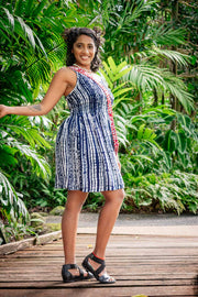 Zest Short Dress – Shadow Navy