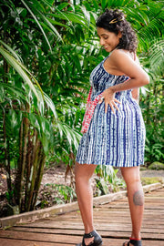 Zest Short Dress – Shadow Navy