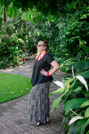 Tara Cotton Top - Black