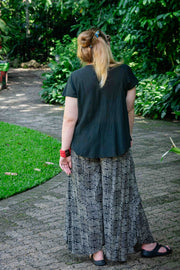 Tara Cotton Top - Black