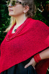 Rhee - Scarf Top Red