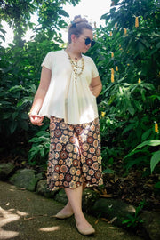 Tara Cotton Top - Cream