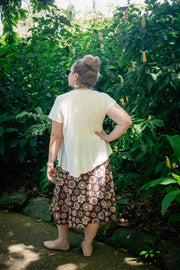 Tara Cotton Top - Cream