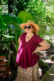 Tara Top -  Purple