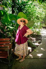 Tara Top -  Purple