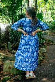 Lalita Midi Dress -  Janger Navy