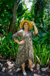 Lalita Midi Dress in Jasmine Black