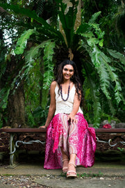 Gaia Pants in Mandala Red