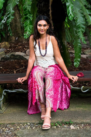 Gaia Pants in Mandala Red