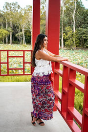 Passport Pants in Paisley Purple