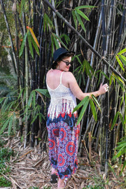 Passport Pants in Passionflower Black