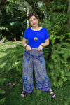 Fern Pants - Fractal Navy - zaphire_kuranda