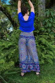 Fern Pants - Fractal Navy - zaphire_kuranda