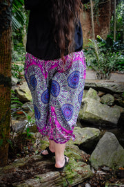 Freya Pants - Wheel of Life Purple - zaphire_kuranda